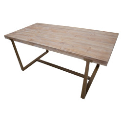 TABLE À MANGER ANKARA CM 180X90X78