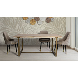 TABLE À MANGER ANKARA CM 180X90X78
