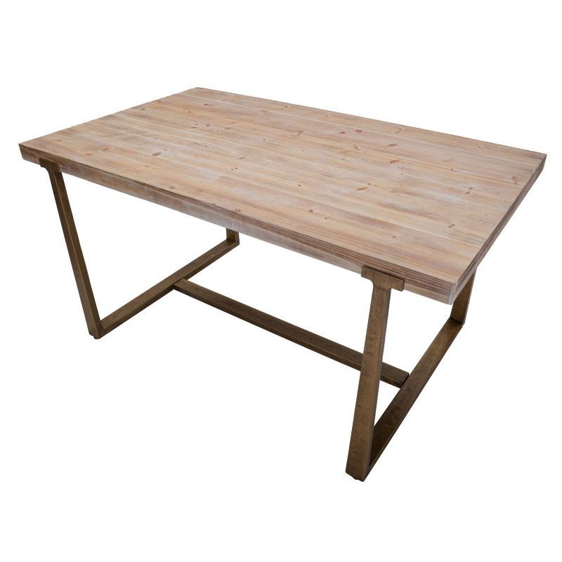TABLE À MANGER ANKARA CM 150X90X78