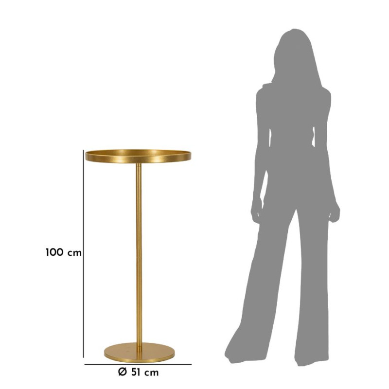 TABLE DOHA CM Ø 51X100
