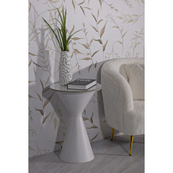 TABLE BLANCHE DOUBLE CM Ø 44,5x63