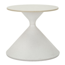 TABLE BLANCHE CM Ø 42x40
