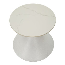 TABLE BLANCHE CM Ø 42x40