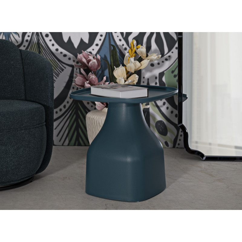 TABLE GEA BLEUE CM 48X48X50