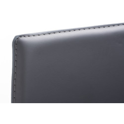 Sgabello Avola b78 similpelle grigio