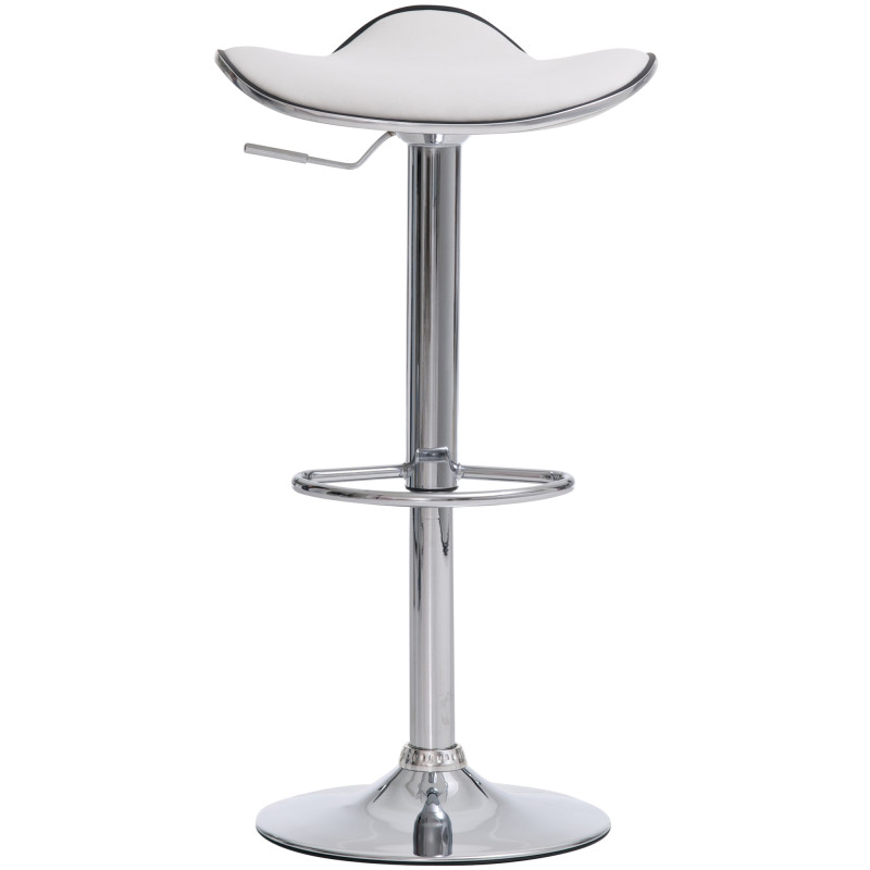 Ensemble de 2 tabourets de bar Shanghai C blanc
