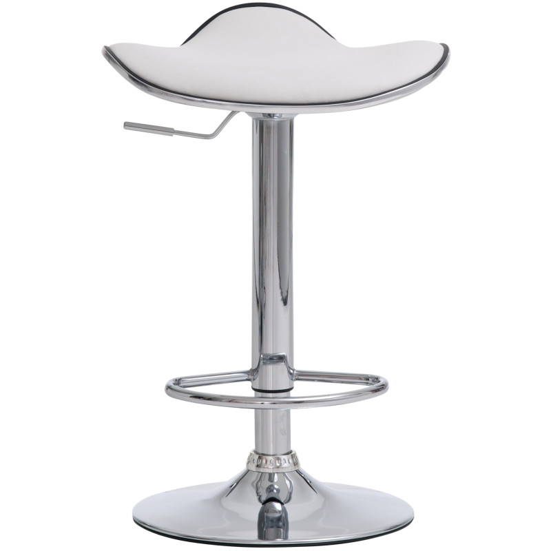 Ensemble de 2 tabourets de bar Shanghai C blanc