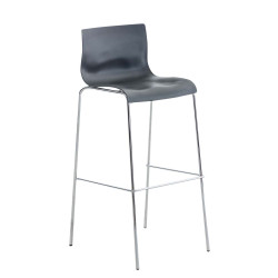 Tabouret de bar chromé...