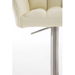 Tabouret de bar Damaso E crème