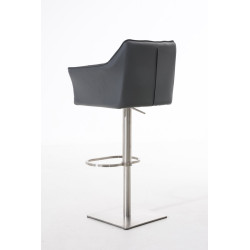 Tabouret de bar Damaso E gris