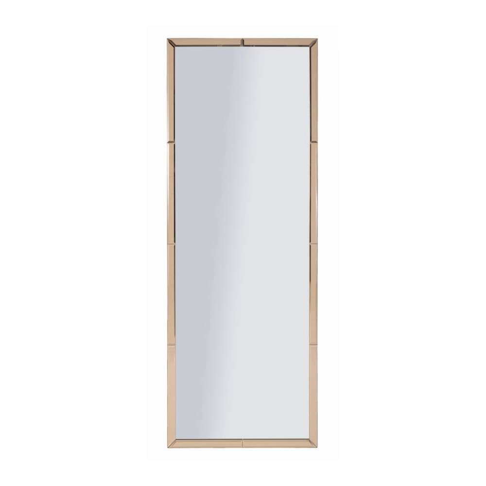 MIROIR MURAL ROSE BERLIN CM 55X2X150 (DIMENSION DU MIROIR CM 49X143,5)