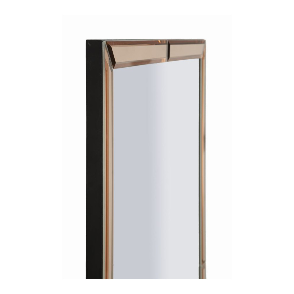 MIROIR MURAL ROSE BERLIN CM 55X2X150 (DIMENSION DU MIROIR CM 49X143,5)