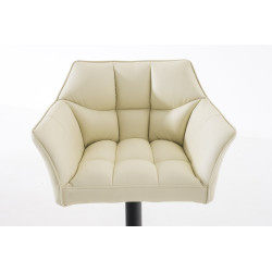 Tabouret de bar Damaso B crème