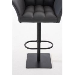 Tabouret de bar Damaso B gris