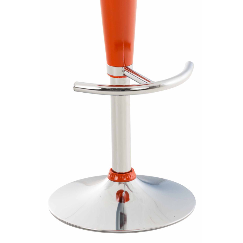 Tabouret de bar Saddle orange