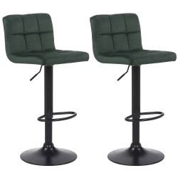 Lot de 2 tabourets de bar...