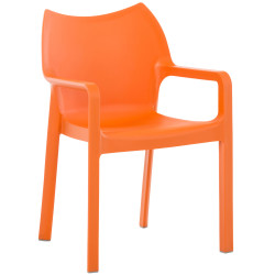 Chaise DIVA orange