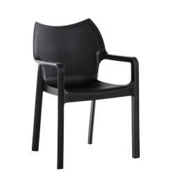 Chaise DIVA noire