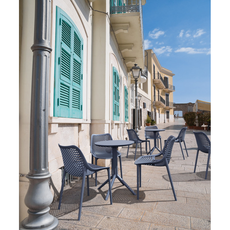 Chaise Air gris foncé