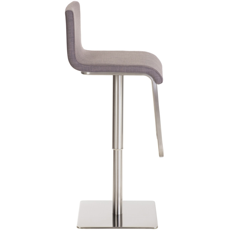 Tabouret de bar Limon E FABRIC gris