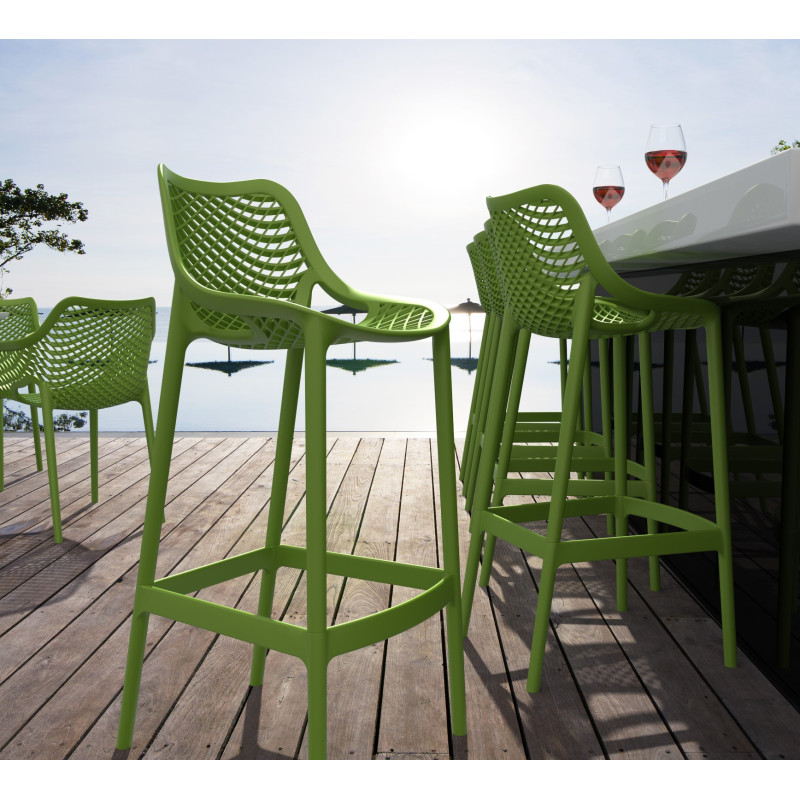 Tabouret de bar Air vert