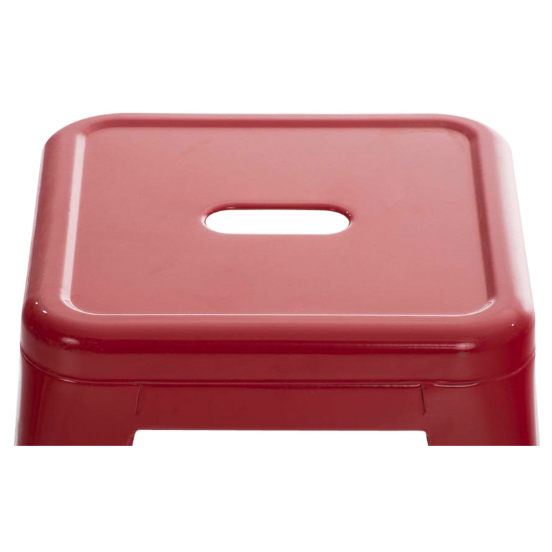 Tabouret rouge Armin