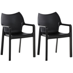 Lot de 2 chaises empilables...