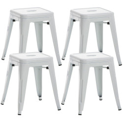 Ensemble de 4 tabourets...