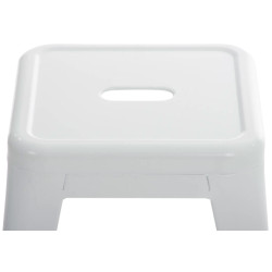 Ensemble de 4 tabourets blancs Armin