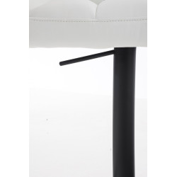 Tabouret de bar Damaso B blanc