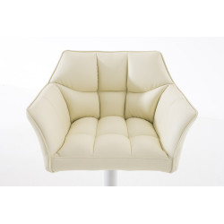 Tabouret de bar Damaso W crème