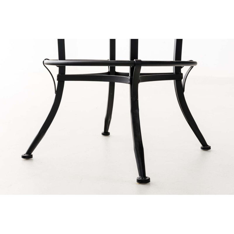 Tabouret de bar Radong noir