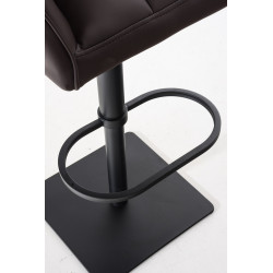 Tabouret de bar Damaso B marron