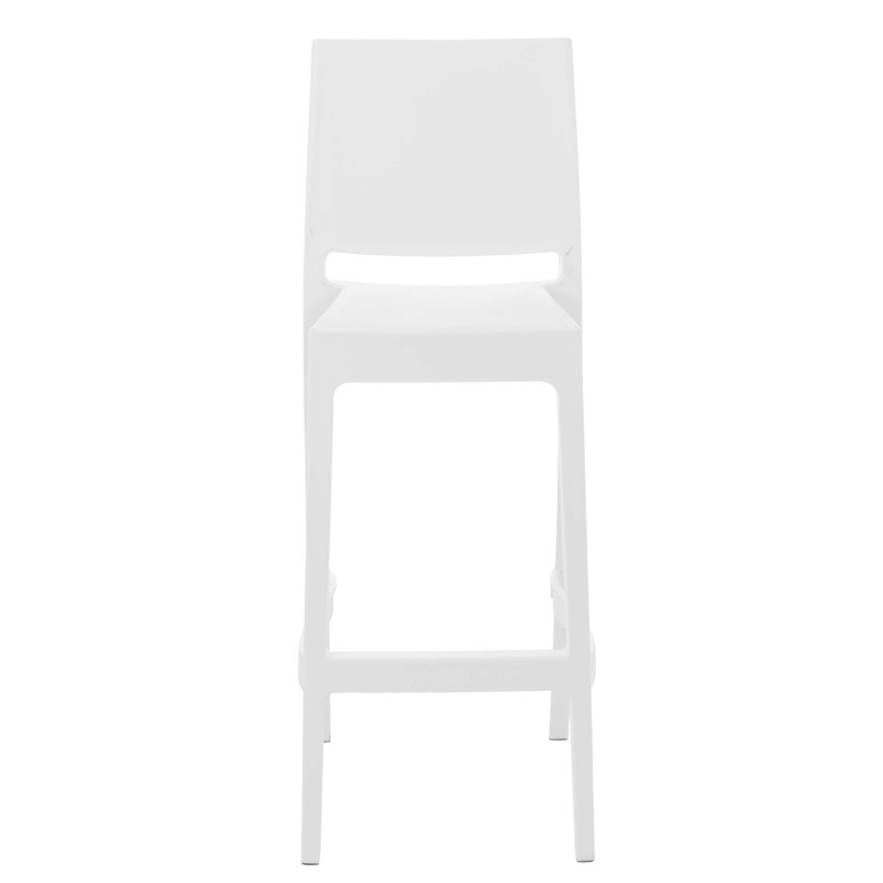 Tabouret de bar Maya blanc