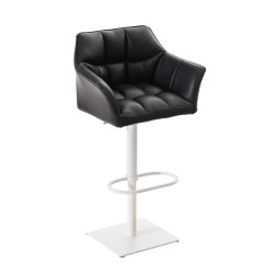 Tabouret de bar Damaso W noir