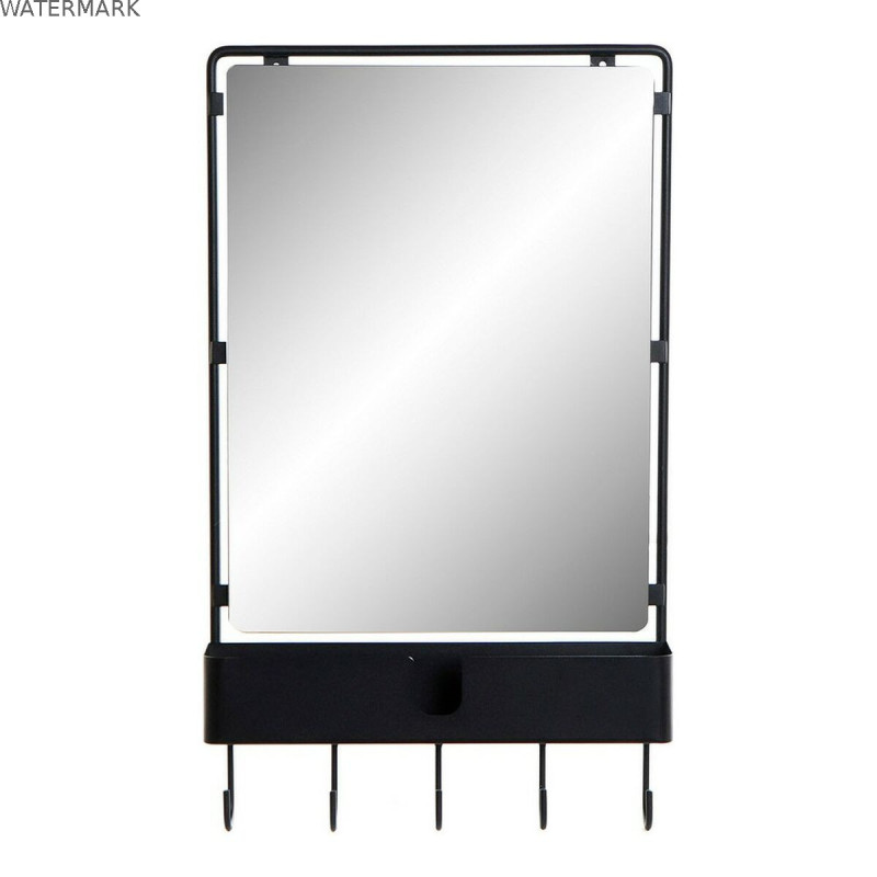 Portemanteau DKD Home Decor Noir Métal Loft 40 x 9 x 72 cm (1 Unité) Portemanteau DKD Home Decor Noir Métal Loft 40 x 9 x 72 cm (1 Unité)