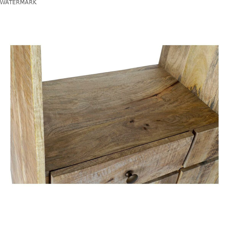 Étagère DKD Home Decor Métal Bois de manguier (95 x 40 x 170 cm)