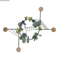 Portemanteau DKD Home Decor 8424001734528 Métal 43 x 4,5 x 36 cm
