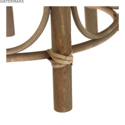 Table d'appoint DKD Home Decor 8424001811281 49 x 49 x 55 cm Naturel