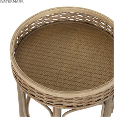 Table d'appoint DKD Home Decor 8424001811281 49 x 49 x 55 cm Naturel