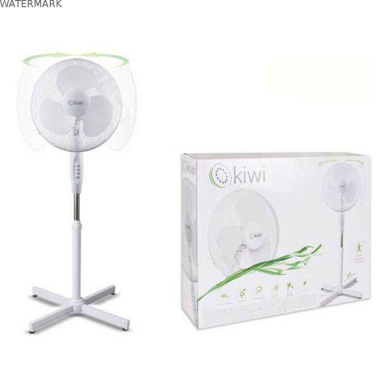 Ventilateur sur Pied Kiwi Blanc 45 W (Ø 40 cm)