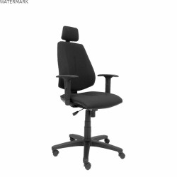 Chaise de Bureau avec Appui-tête  Montalvos P&C LI840CB Noir
