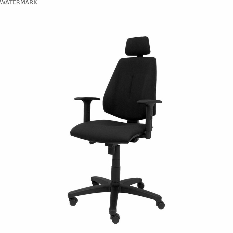 Chaise de Bureau avec Appui-tête  Montalvos P&C LI840CB Noir