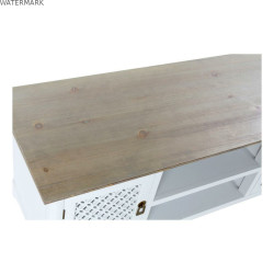 Meubles de télévision DKD Home Decor 8424001812066 Blanc Multicouleur Marron Clair Sapin 120 x 45 x 58 cm