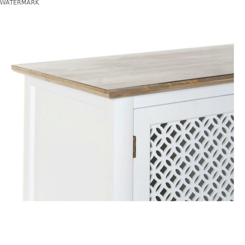 Meubles de télévision DKD Home Decor 8424001812066 Blanc Multicouleur Marron Clair Sapin 120 x 45 x 58 cm