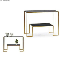 Meuble d'Entrée Gift Decor BIG-S3605005 Noir Doré