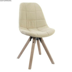 Chaise de Salle à Manger DKD Home Decor Beige Multicouleur 47 x 55 x 85 cm