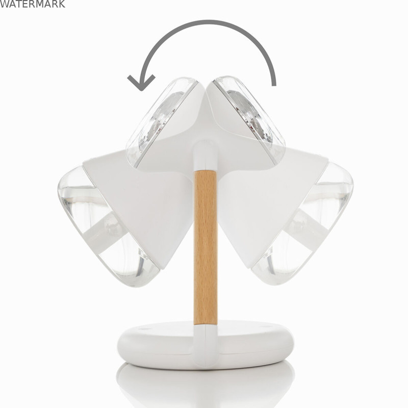 Humidificateur Diffuseur d'Arômes et Chargeur Sans Fil 3 en 1 Misvolt InnovaGoods