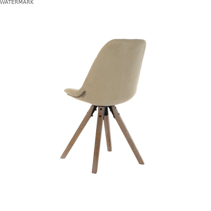 Chaise de Salle à Manger DKD Home Decor Beige Multicouleur 47 x 55 x 85 cm