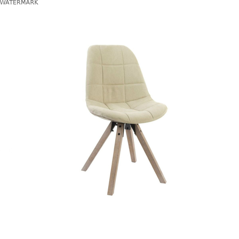 Chaise de Salle à Manger DKD Home Decor Beige Multicouleur 47 x 55 x 85 cm